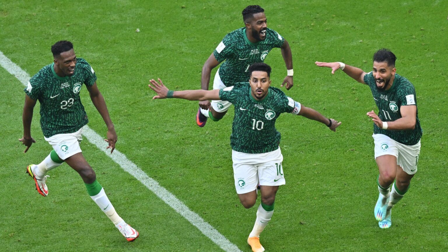 Arábia Saudita detona a Argentina de Messi