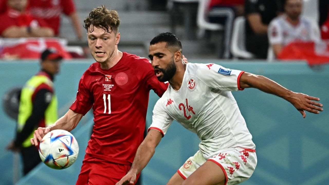 Dinamarca e Tunísia protagonizam primeiro 0 x 0 da Copa