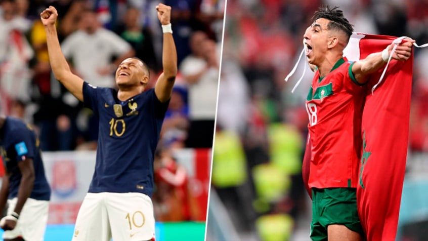 França x Marrocos: melhor ataque encara a melhor defesa