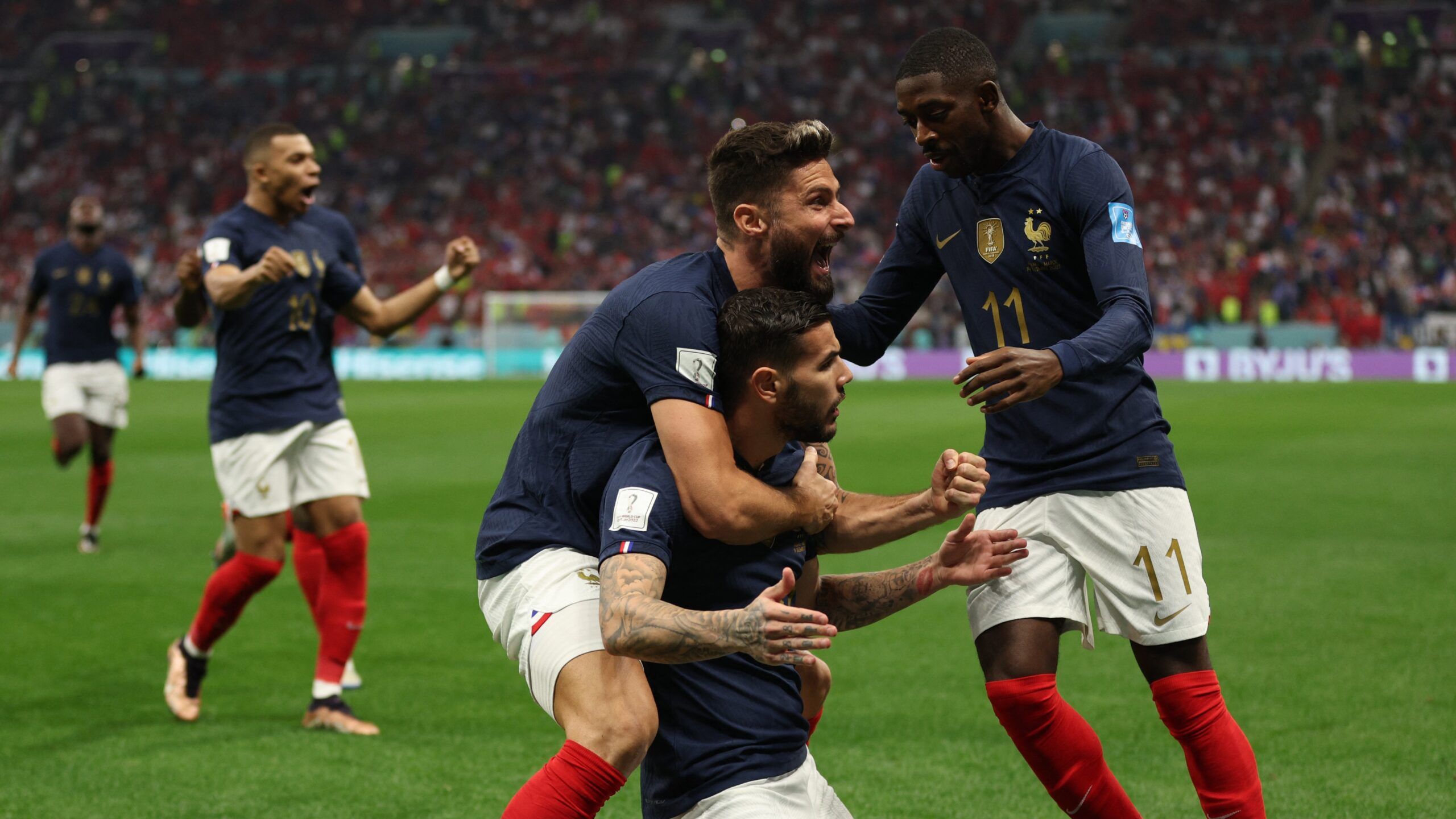 França surpreendente Marrocos e vai em busca do tri