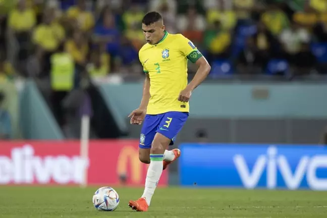 Thiago Silva atinge marca histórica pela Seleção Brasileira em Copas