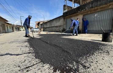 Operação Tapa-buraco recuperou 357 ruas de Maceió em agosto