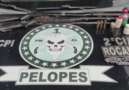 Polícia Militar apreende armas e ilícitos na capital e no interior
