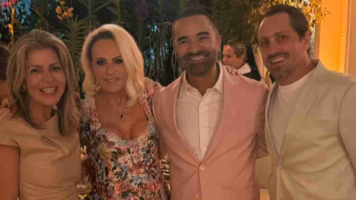 Ana Maria Braga se casa com Fabio Arruda em cerimônia discreta