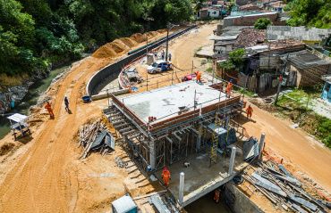 Renasce Salgadinho: Estações elevatórias seguem em construção para garantir funcionamento da maior obra ambiental de Maceió