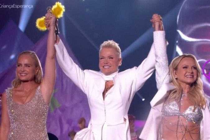Globo faz história ao reunir Xuxa, Angélica e Eliana no Criança Esperança