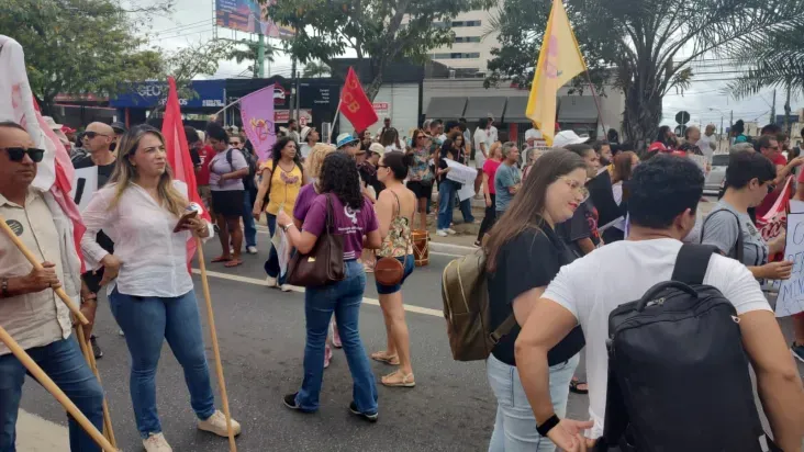 Protesto exige mais reparação às vítimas do desastre ambiental da região do Pinheiro 