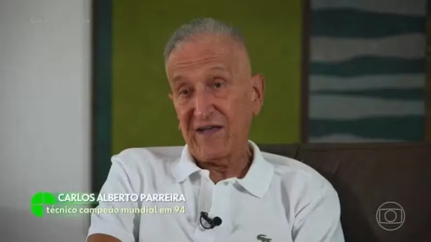 Ex-técnico da Seleção, Parreira apresenta melhora clínica, mas ainda respira com auxílio de aparelhos