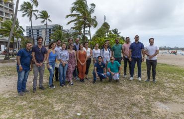Grupo responsável pelo plano de Gestão Integrada da Orla realiza visitas técnicas