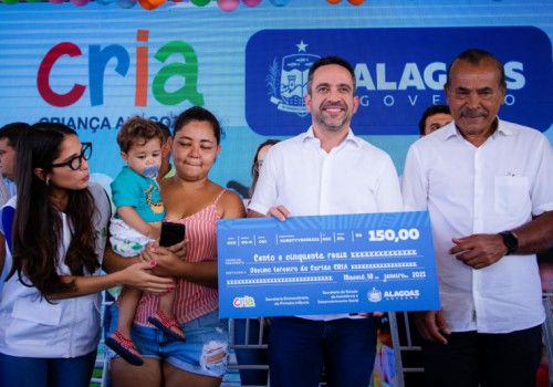 Governo de Alagoas inaugura a 56ª Creche Cria