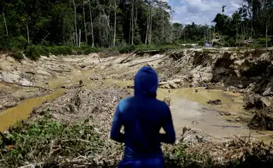 Operação da PF combate garimpo ilegal na Terra Indígena Yanomami