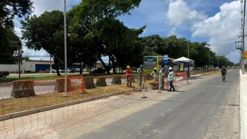 Ampliação da Durval de Góes Monteiro tem mais um trecho em fase de acabamento