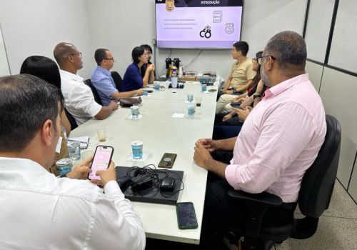 Integrantes da SSP conhecem modelo de combate a roubo e furtos de celulares do Piauí