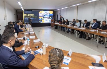 JHC recebe investidores para apresentar aspectos técnicos da implantação do BRT em Maceió