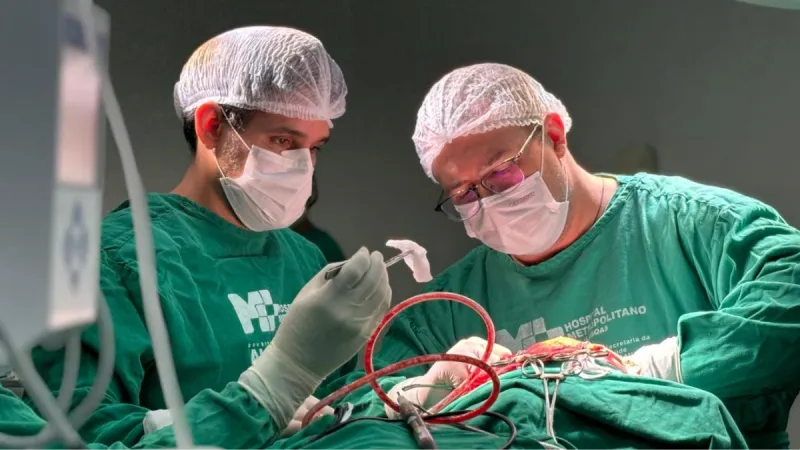 Neurocirurgia de alta complexidade trata meningioma no Hospital Metropolitano de Alagoas