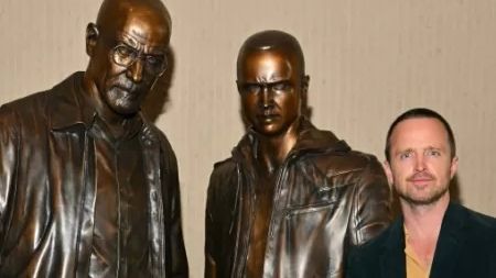 Estátuas dos astros de ‘Breaking Bad’ geram polêmica