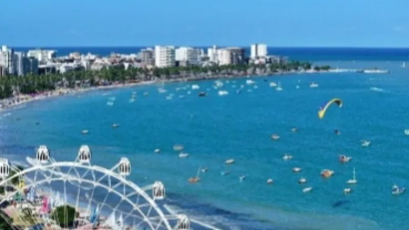 Maceió lidera preferência dos brasileiros para as férias de verão, aponta levantamento da Braztoa