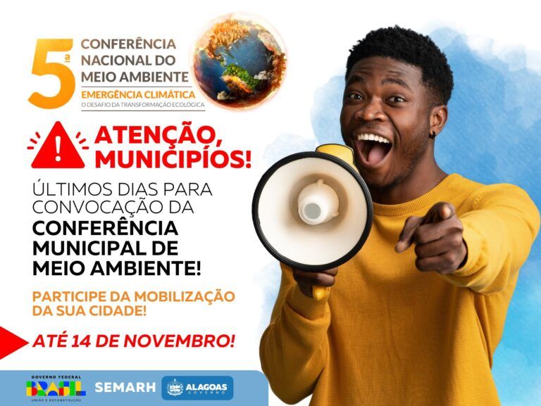 Prefeituras têm até o dia 14 para convocar as conferências municipais do Meio Ambiente 