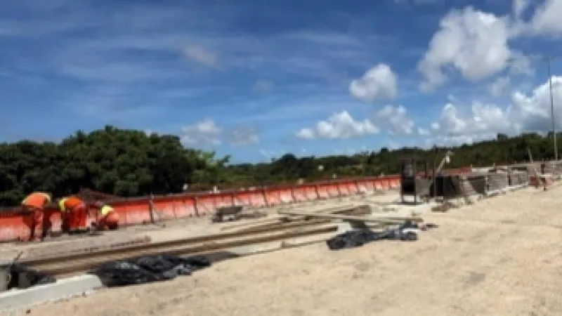 Obras da Linha Verde entram na fase de acabamento