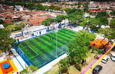 Prefeitura de Maceió faz investimento histórico em areninhas esportivas