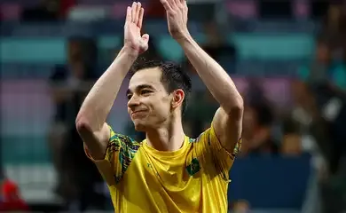 Calderano garante Brasil em 1ª semi do tênis de mesa em Olimpíadas