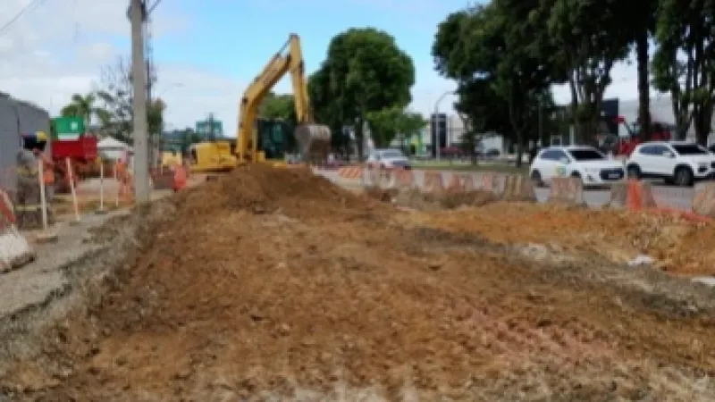 Ampliação da Av. Durval de Góes Monteiro entra na fase final em um dos trechos de obras