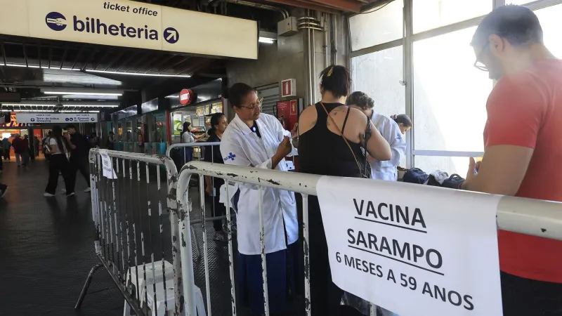 Ministério da Saúde reforça chamamento para vacina contra o sarampo
