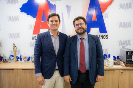 Secretário TCU em Alagoas visita a AMA para fortalecer parceria institucional 