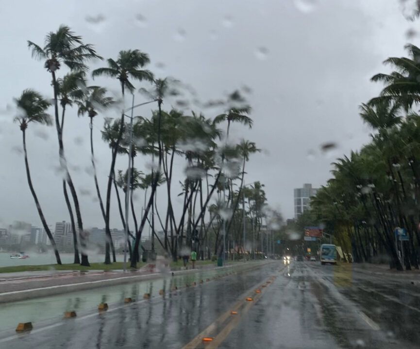 Previsão indica semana chuvosa em Maceió