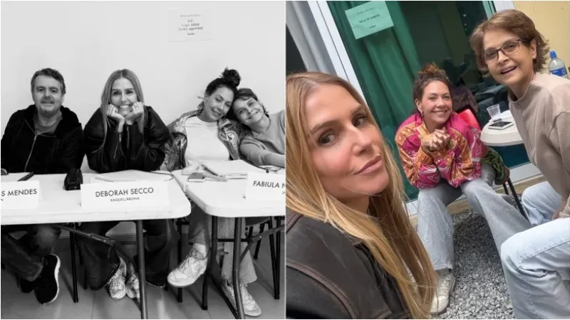 Deborah Secco muda visual e compartilha fotos dos bastidores de ‘Bruna Surfistinha 2’