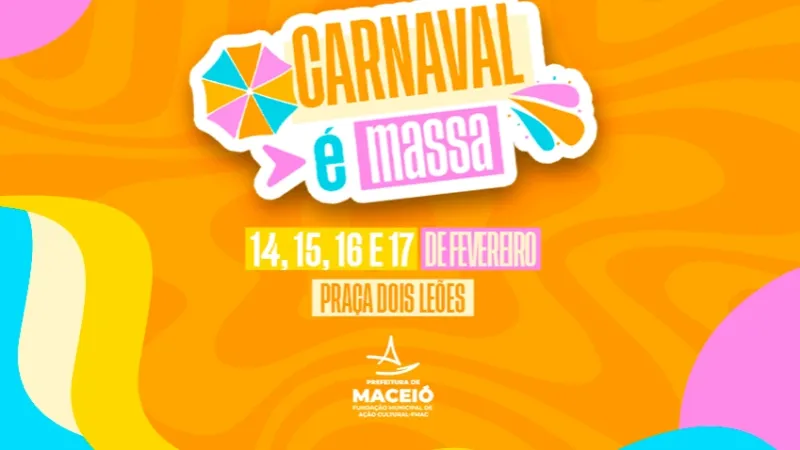Carnaval é Massa ocupa Jaraguá com quatro dias de festa e cultura popular