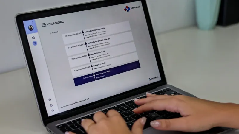 Transferência de Veículo 100% Digital: Veja o passo a passo do novo serviço do Detran/AL