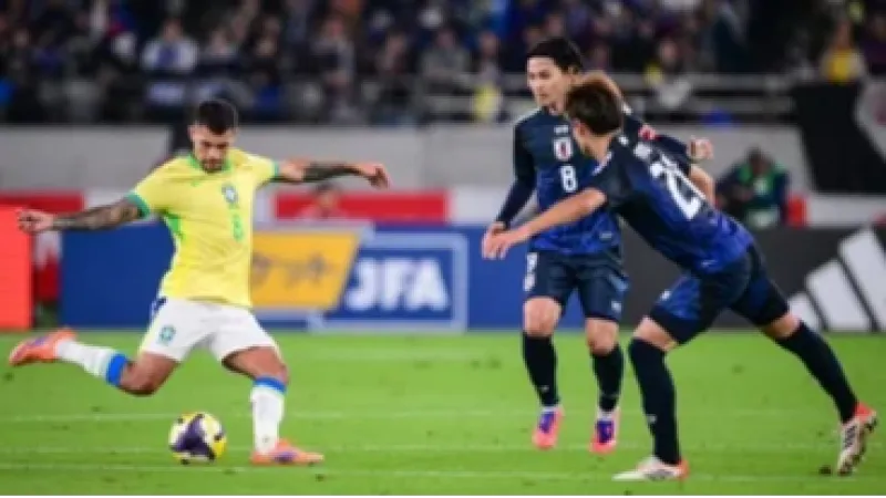 Brasil perde para Japão pela primeira vez em amistoso