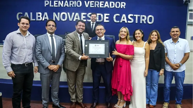 Câmara concede Título de Cidadão Honorário ao vereador Luciano Marinho