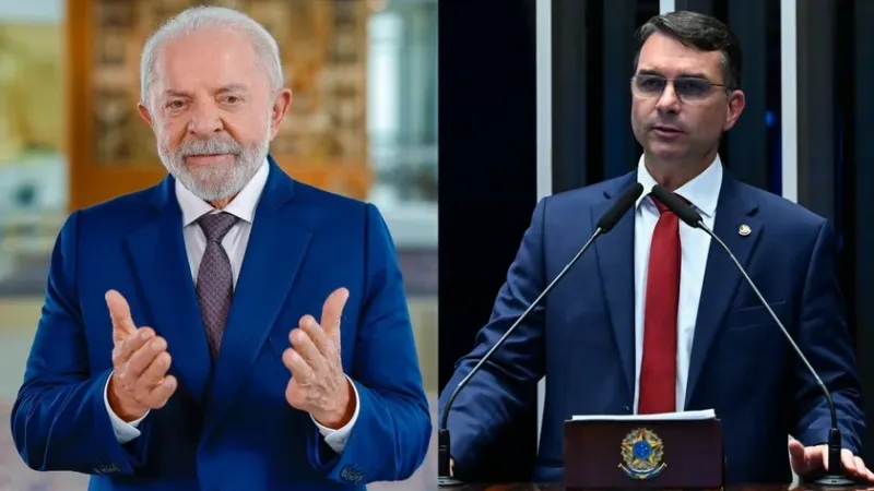 BTG/Nexus: Lula e Flávio Bolsonaro empatam em eventual 2º turno
