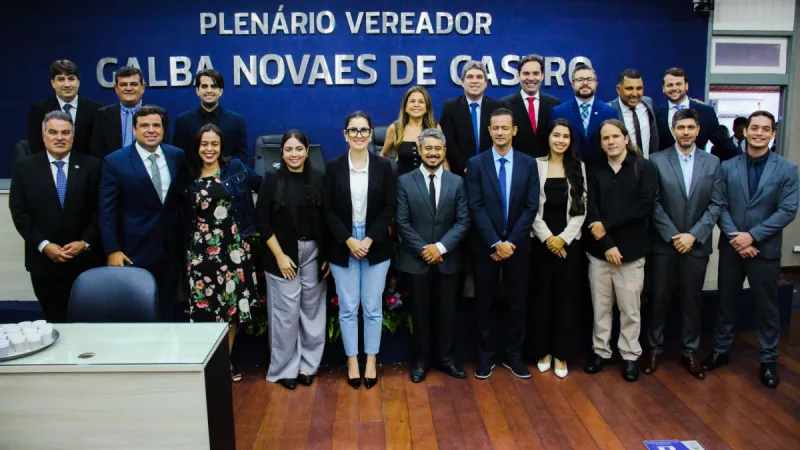 Vereadores dão boas-vindas a novos servidores concursados durante sessão da Câmara