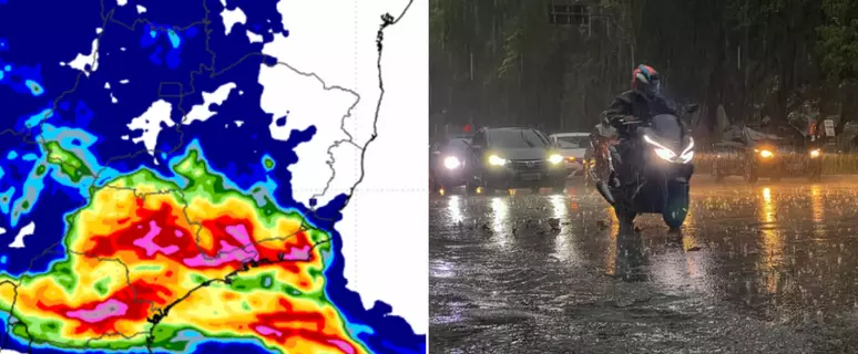 Após onda de calor, fim de semana tem alerta de temporal em ao menos 8 Estados e DF; veja previsão
