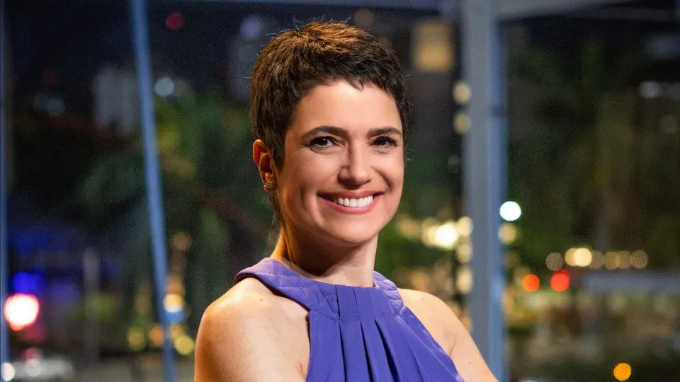 Sandra Annenberg festeja nova parceria com William Bonner