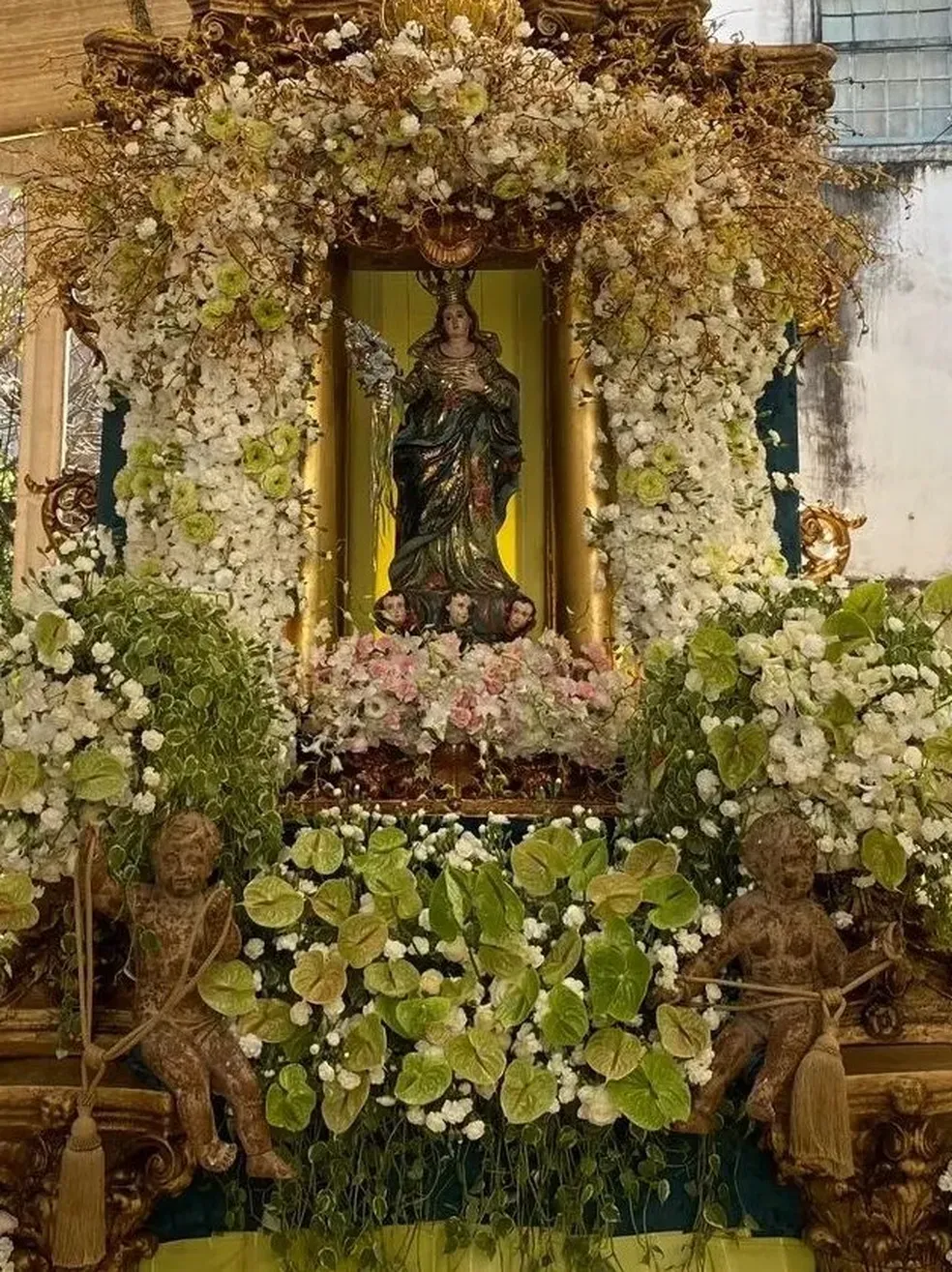 Padroeira de Maceió: Nossa Senhora dos Prazeres é homenageada com missas e procissão no Centro