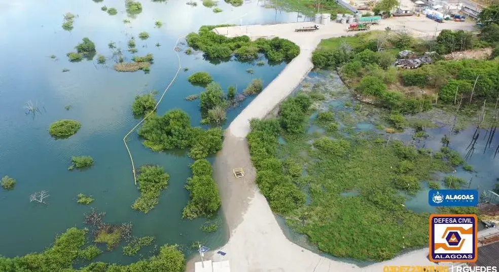 Afundamento do solo em área de mina em Maceió aumenta de novo e chega a 1,86 m