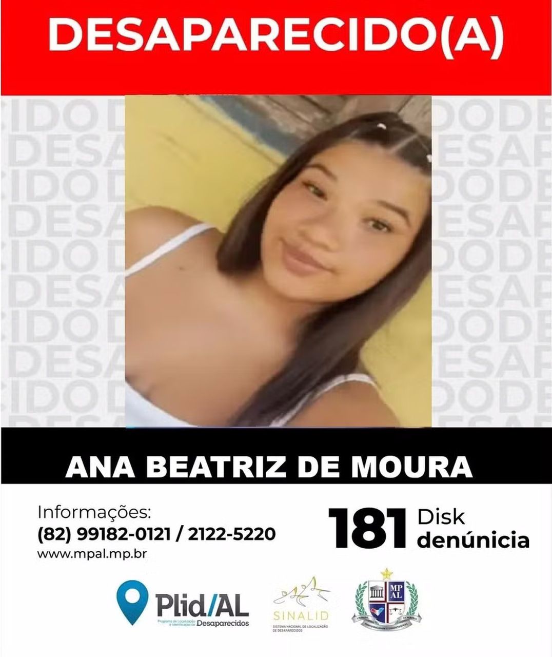Adolescente de 15 anos desaparece em Maceió; buscas são realizadas em área de mata na Garça Torta