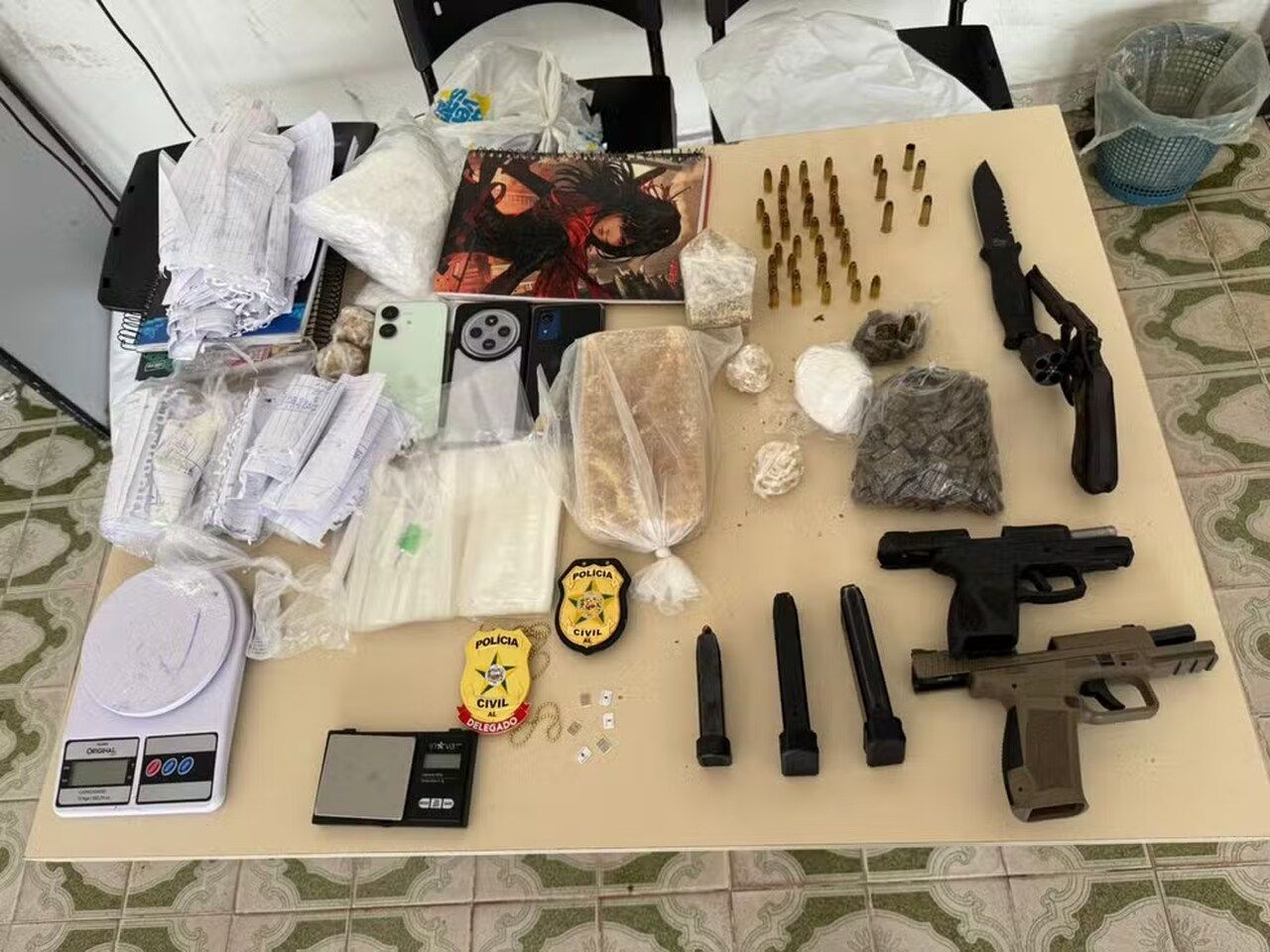 Operação em Arapiraca: chefe de facção e mandante de execuções morre em confronto com a polícia