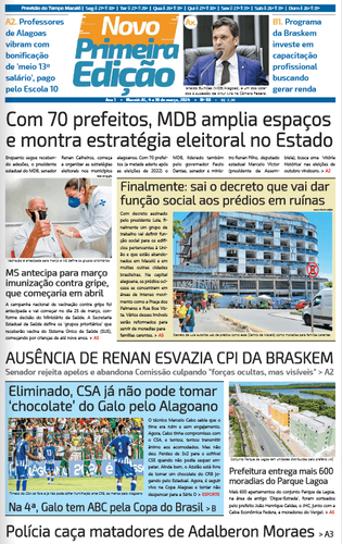 Edição impressa de 04 a 10 de março