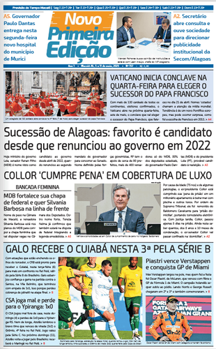 Edição impressa de 05 a 11 de maio