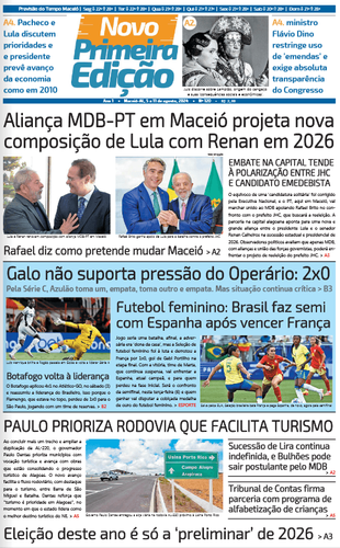 Edição impressa de 05 a 11 de agosto