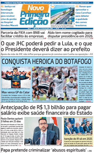 Edição impressa de 02 a 08 de dezembro